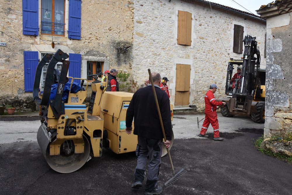 Milhac-de-Nontron : des travaux pour un village d’avenir
